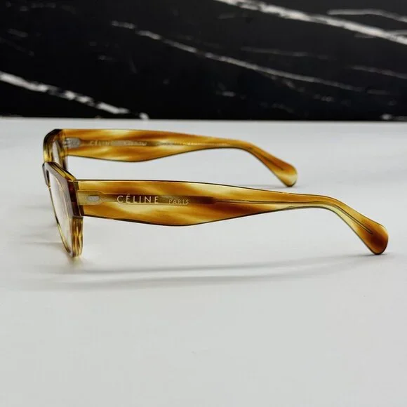 NEW CELINE HAVANA WOMEN EYEGLASSES CELINE CL50012I 056 - Picture 4 of 9